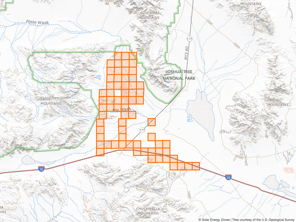 'Eagle Mountain Solar Right Of Way' | 298 acres in Riverside, Calif ...