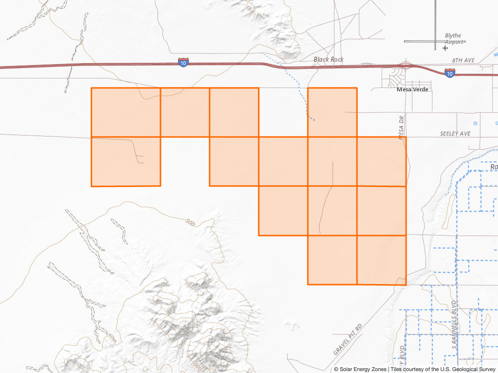 'Quartzite Solar Right Of Way' | 3,004 acres in Riverside, Calif ...