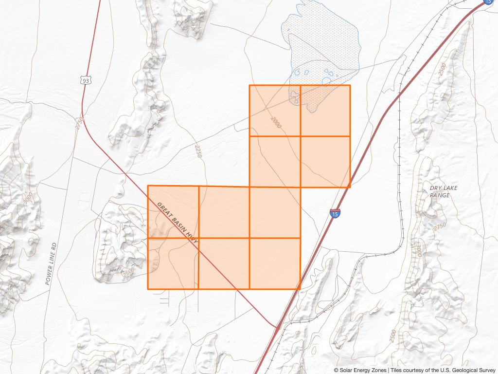 'dry Lake Solar Right Of Way' 